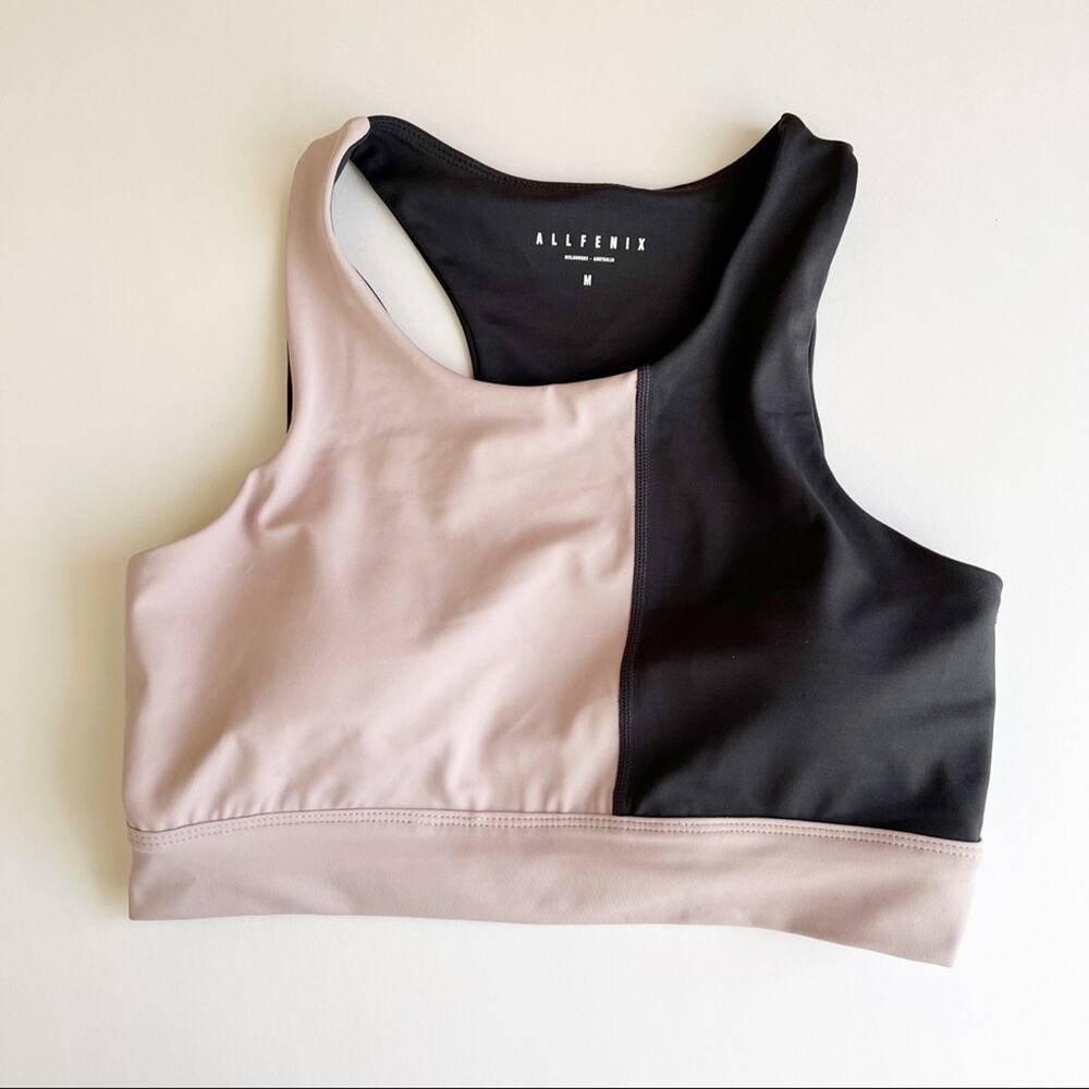 All Fenix Colorblock Racerback Sports Bra